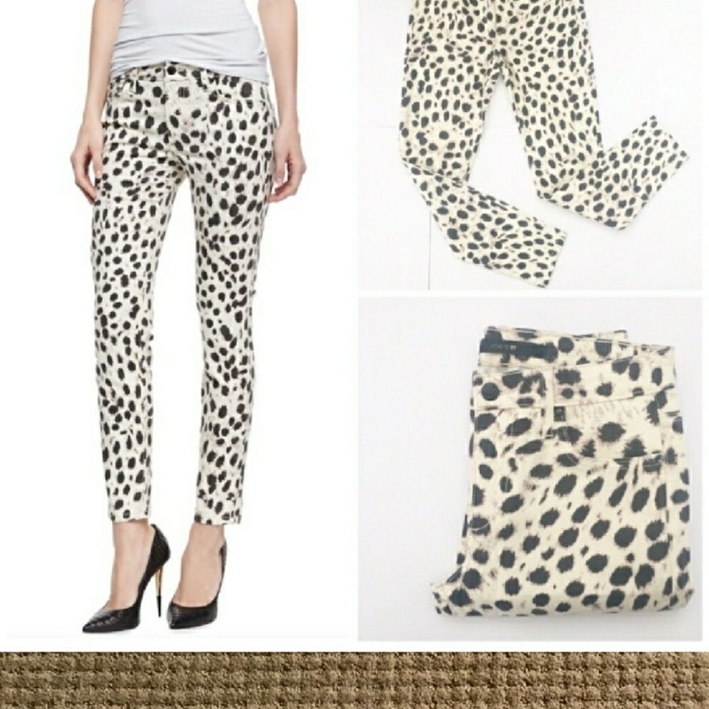 Joe's Jeans cheetah print jeans